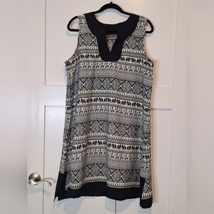 Raya Sun Swim Cover Up Dress Sleeveless Elephants & Ducks Size XL